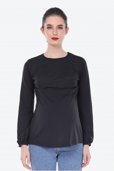 Vella Blouse In Black